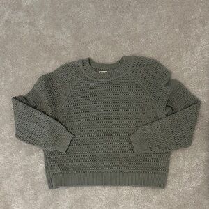 Marine Layer Knit Sweater in Green M
